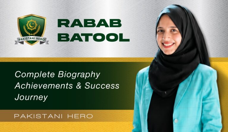 Rabab Batool Activist Digital Marketing Biography