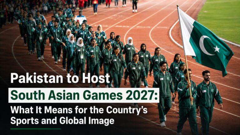 South Asian Games 2027: Why Pakistan’s Hosting Matters