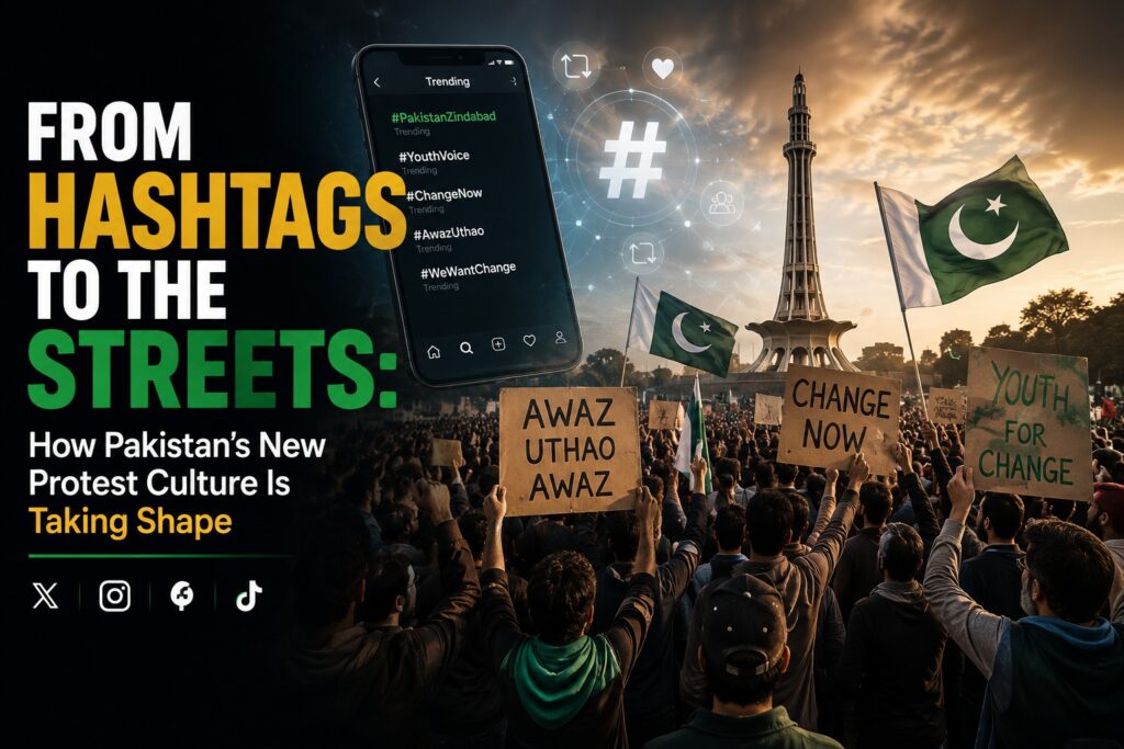 From Hashtags to the Streets: How Pakistan’s New Protest Culture Is Taking Shape