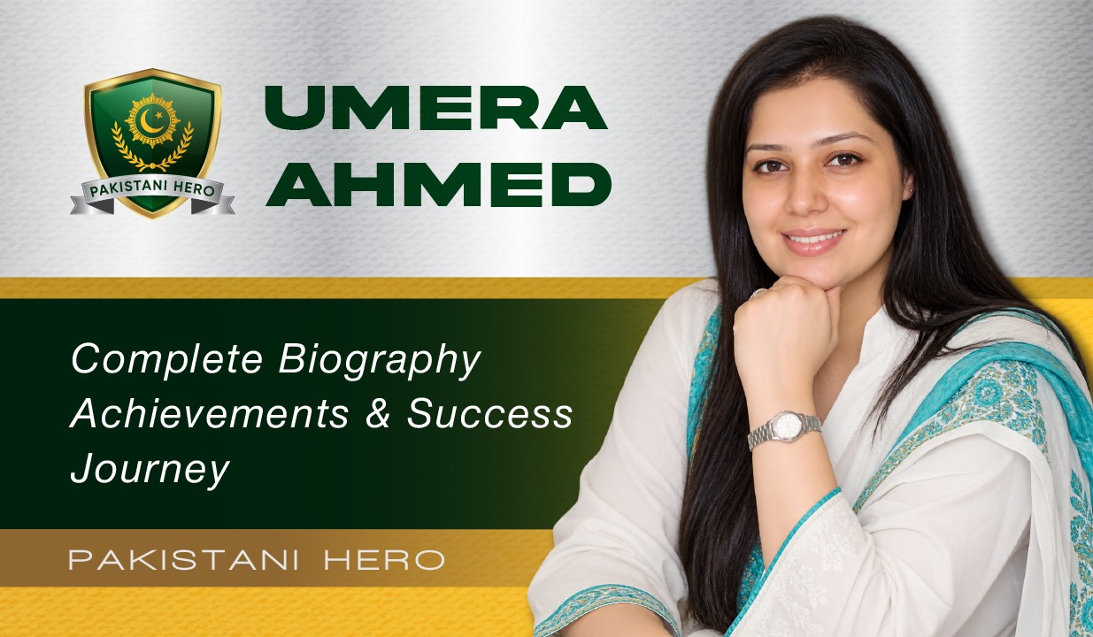 Umera Ahmed Pakistani Novelist Writer and Screenwriter