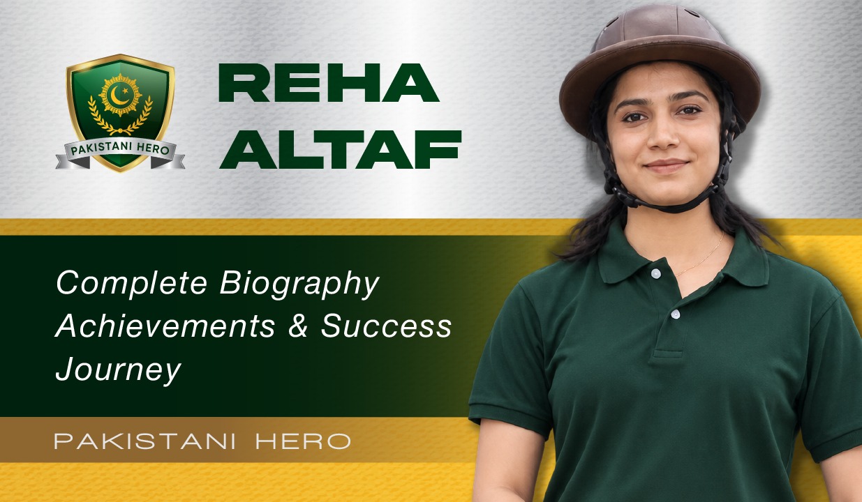 Reha Altaf Pakistan Horseback Archery Athlete