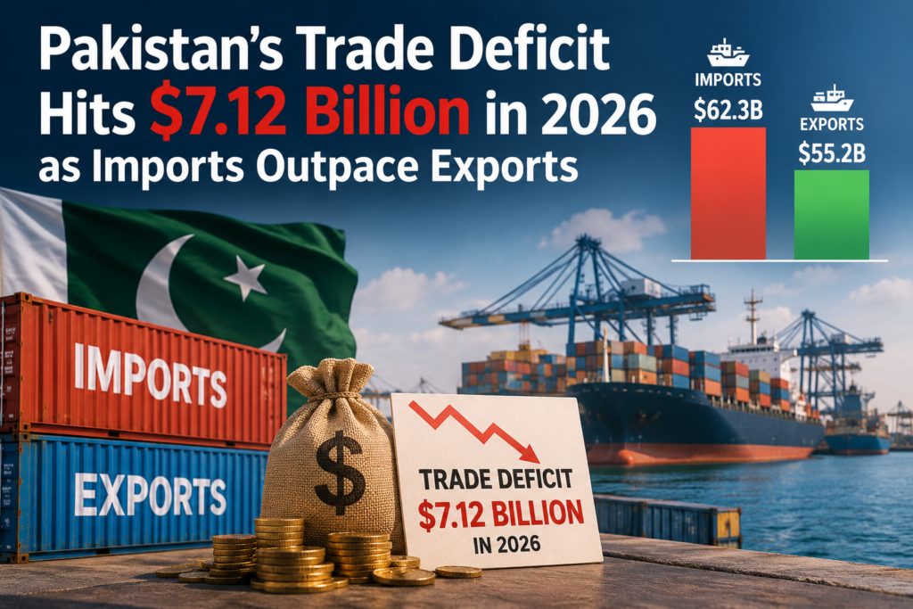 Pakistan's Trade Deficit Hits