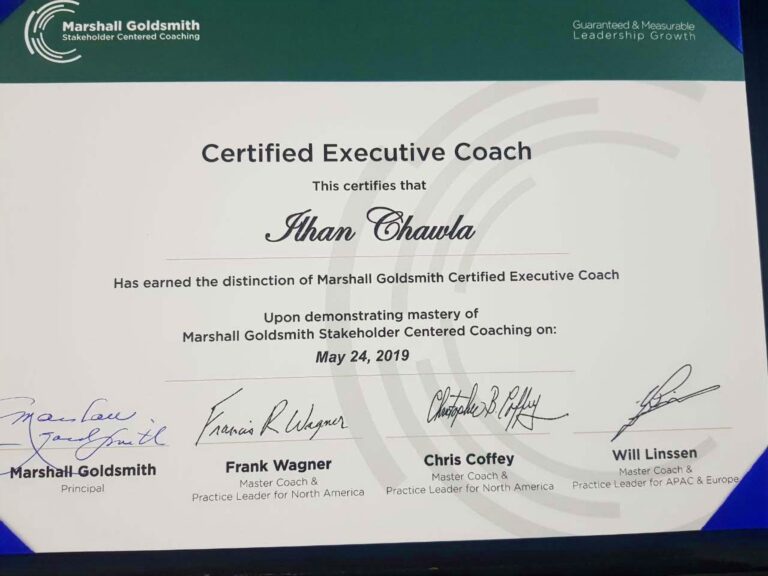 Executive & Team Coaching Certification