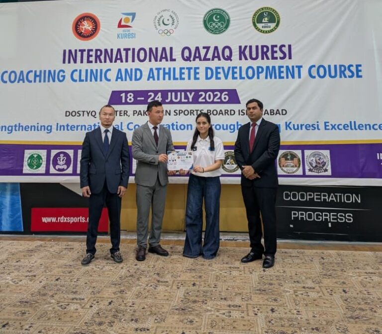 Qazaq Kuresi Coaching Certification.