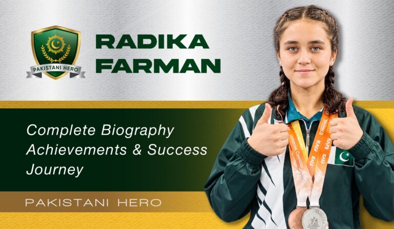 Radika | Pakistani Athlete, Coach and Sports Advocate.