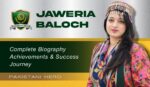 Jaweria Balochh Biography Career Books Education