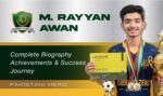 M. Rayyan Awan: Left-Footed Striker Biography Career