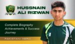 Hussnain Ali Rizwan: Pakistani Junior Tennis Star Bio