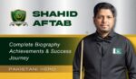 Shahid Aftab Biography Pakistani Snooker Champion 2025