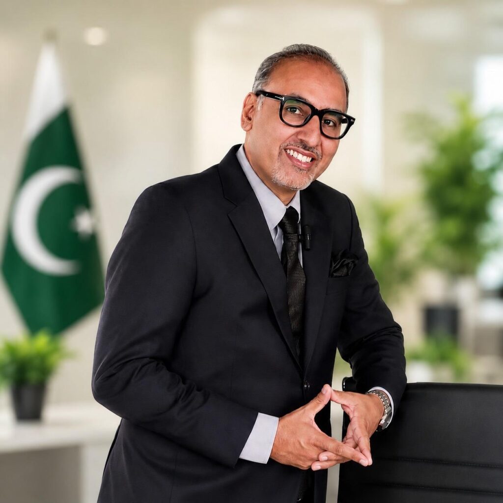 Portrait of Syed Munawar Ali