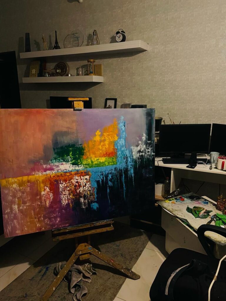 Painting certificate — Faiza Zafar 