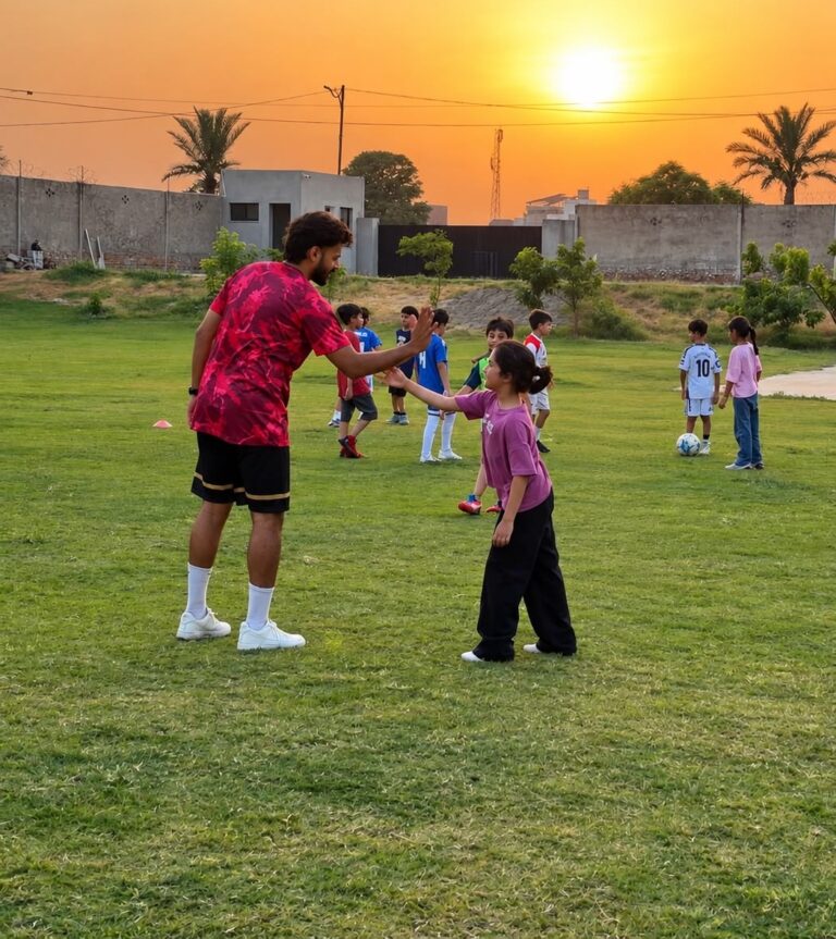 Coach Zain Empowers Young Girls Through Football