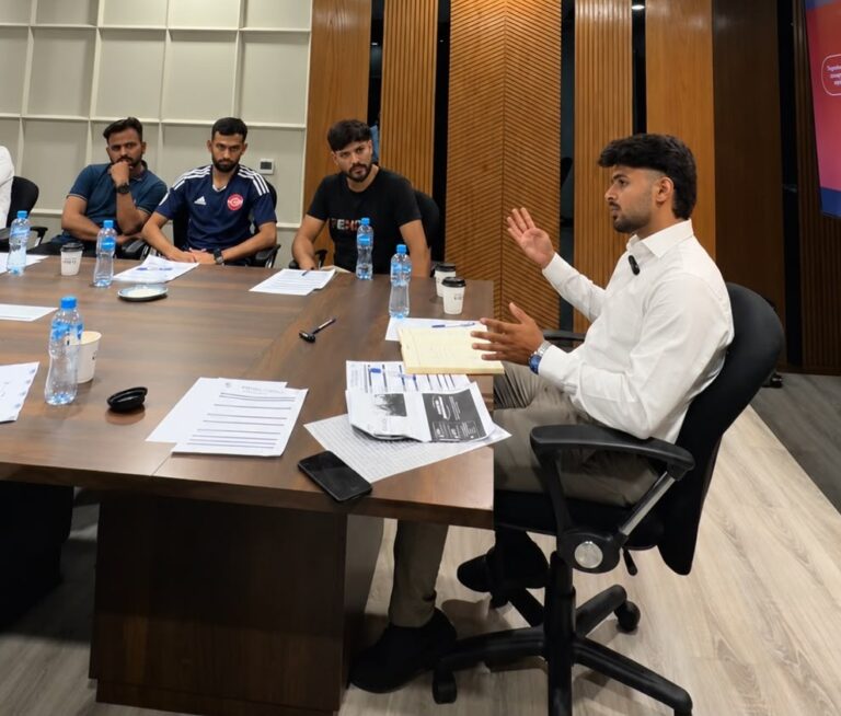 Zain Shoukat Leads a Leadership and Strategy Session for League Stakeholders