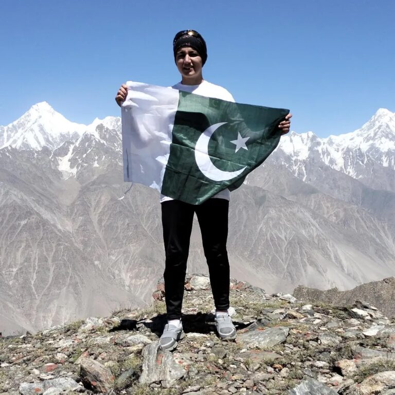 First 6,000 m Summit