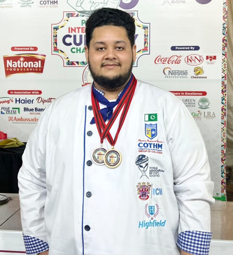Silver Medals, Pakistan International Culinary Championship