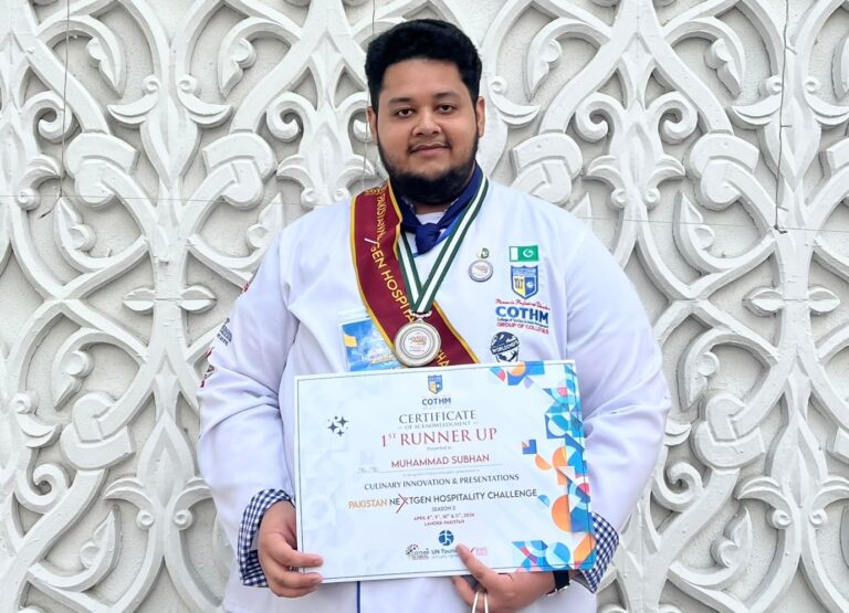 Student of the Year, Pakistan International Culinary Championship