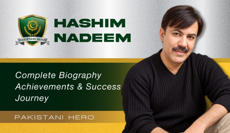 Hashim Nadeem: Urdu Novelist, Writer, and Poet Profile
