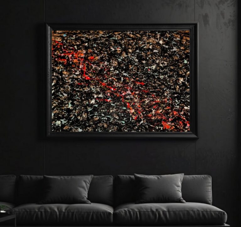 Japanese-Inspired Artwork