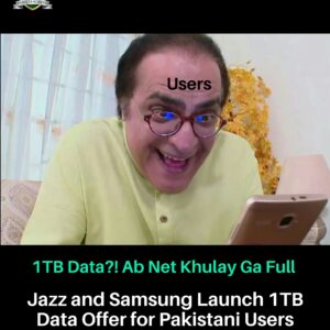 Jazz and Samsung Launch 1TB Data Offer for Pakistani Users
