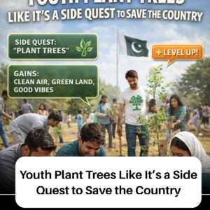 Young climate volunteers plant trees nationwide